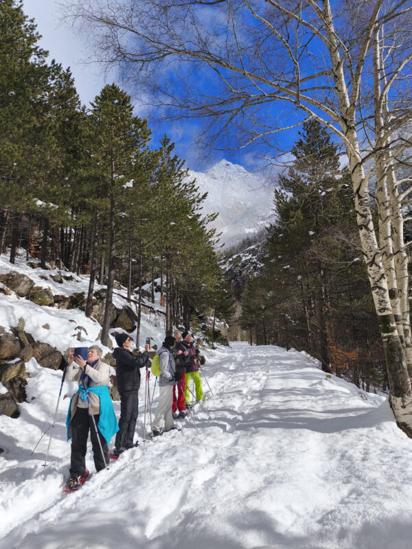 Raquetas de nieve por el Valle de Caldes en la Vall de Boí.